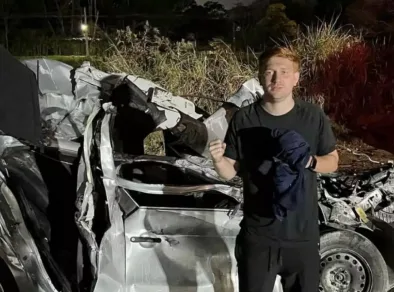 Jovem sobrevive a grave acidente na Dutra e chama experiência de milagre