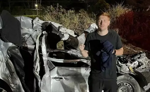 Jovem sobrevive a grave acidente na Dutra e chama experiência de milagre