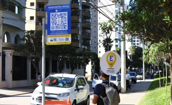 Zona azul será ampliada para 22 locais em São José; confira os endereços