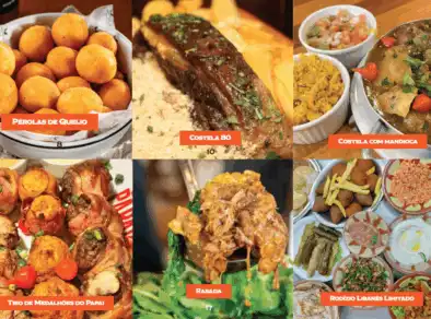 Conheça os pratos de comida de boteco e árabe do Festival Gastronômico Aqui Tem