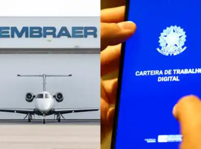 Embraer anuncia 64 vagas de emprego em São José dos Campos