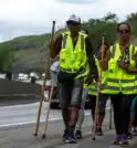 Romeiros lotam a Dutra a caminho do Santuário de Aparecida no…