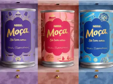 Leite Moça aposta em nostalgia e lança latas colecionáveis