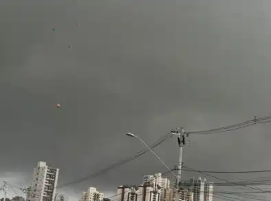 Tempestade com ventos de até 100 km/h deve atingir São José e região