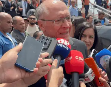Durante entrevista, Alckmin diz que “há muita possibilidade de parceria entre Brasil e Estados Unidos”