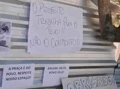 Moradores da Vila Unidos se reunem mais uma vez para defender área de lazer em São José