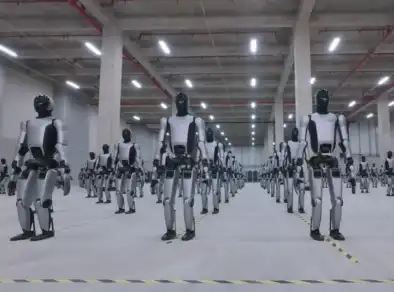 Fabricante chinesa entrega “exército de robôs” que trabalham 24h por dia
