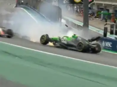 Piloto brasileiro sofre acidente durante sprint do GP de São Paulo