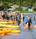 Atletas de Ilhabela se destacam na Travessia do Canal 