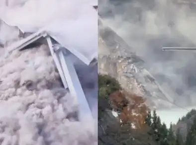 Ponte de 758 metros desaba na China 