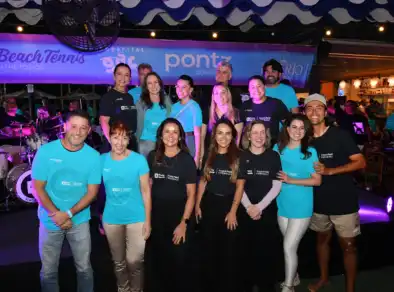 Confraternização de Beach Tennis bate recorde e arrecada R$ 300.762,00 para o Hospital GACC Vale
