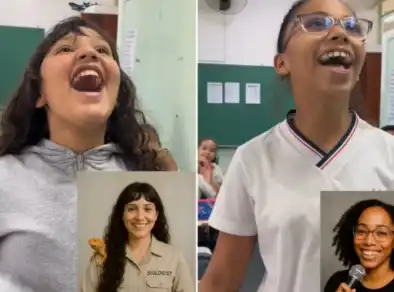 Professora usa IA para retratar alunos como profissionais do futuro e vídeo viraliza 