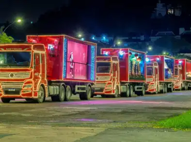 Caravana de Natal da Coca-Cola terá novo trajeto em São José dos Campos 