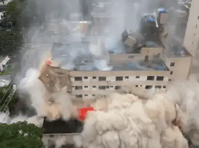 Implosão do Hotel Urupema: veja o vídeo