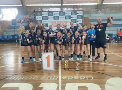 Handebol feminino de Taubaté conquista título da Copa São Paulo