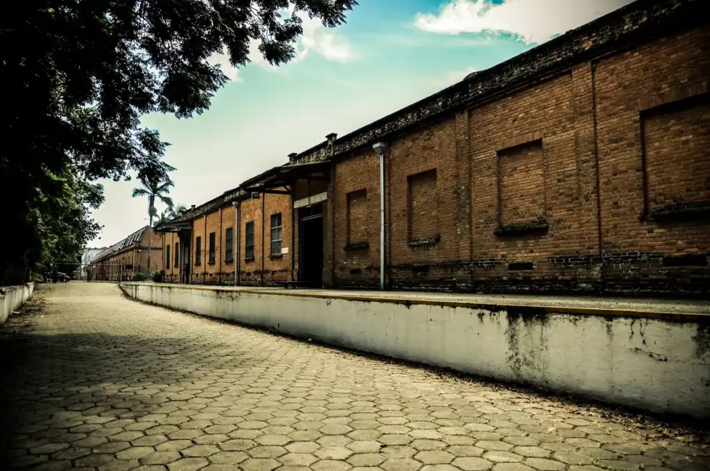 fachada da tecelagem parahyba em sjc